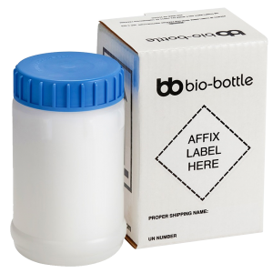 Blue and White Bio-Bottle System